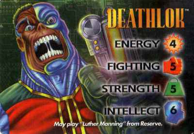 Deathlok 4-Grid Character Card